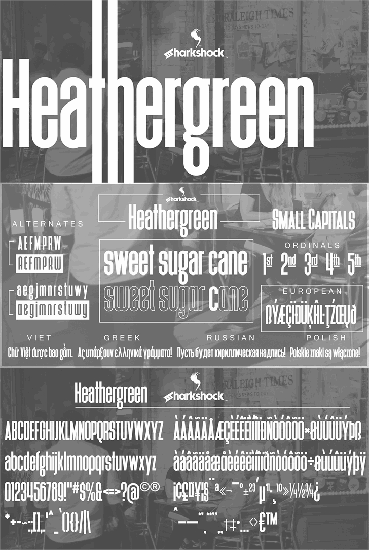 Heathergreen Font