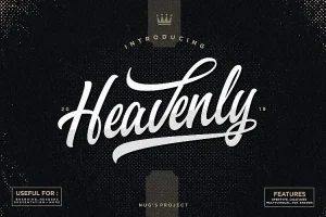 Heavenly Script Typeface