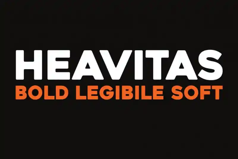 Heavitas Sans Serif Font