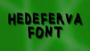 Hedeferva Font › Fontesk