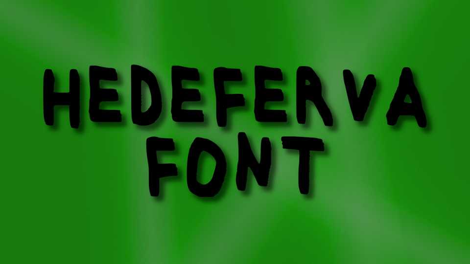 Hedeferva Font › Fontesk