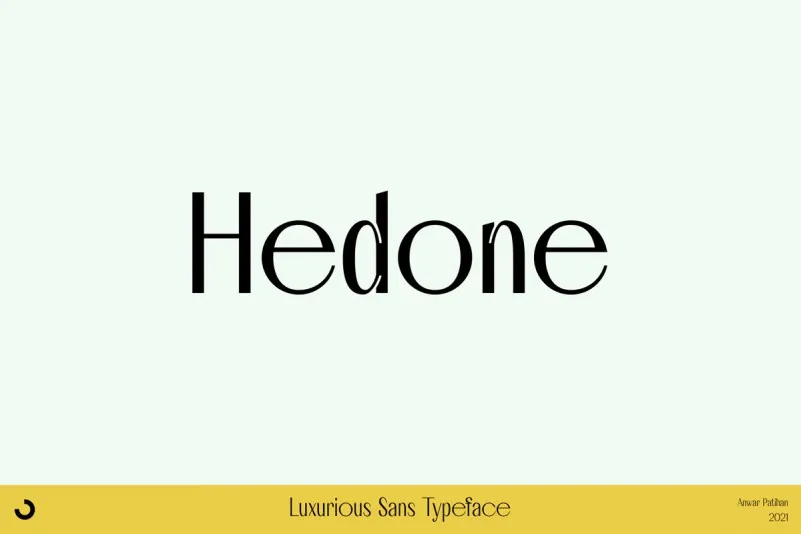 Hedone Font