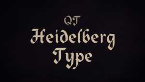 Heidelberg Type Font › Fontesk