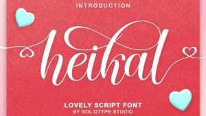 Heikal Script Font › Fontesk