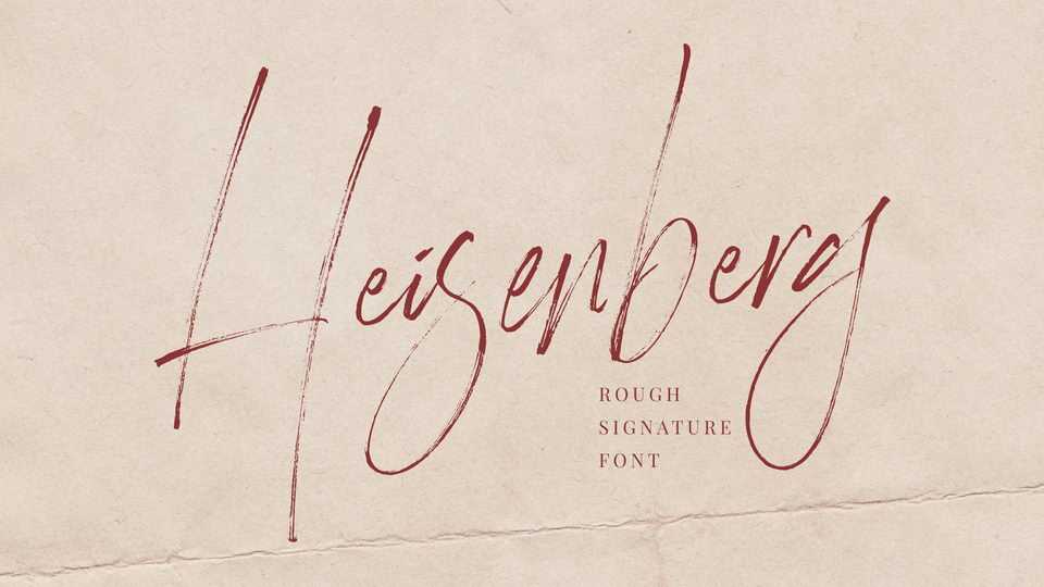 Heisenberg Font › Fontesk