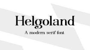 Helgoland Font › Fontesk