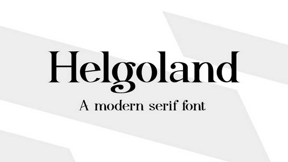 Helgoland Font › Fontesk
