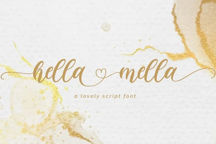 Hella Mella Font