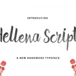 Hellena Script Font