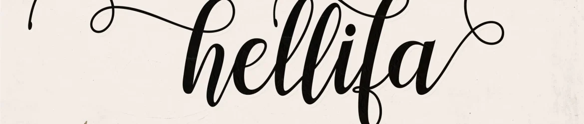 Hellifa Script Font