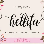 Hellifa Script Font