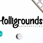 Helligrounds Display Font - Fonte Grátis Helligrounds Display Font