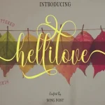 Hellilove Calligraphy Font