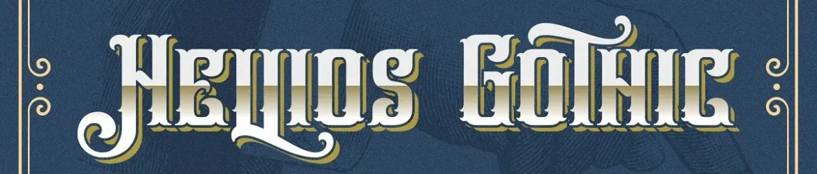 Hellios Gothic Font