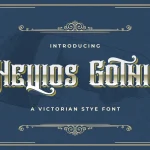 Hellios Gothic Font - Fonte Grátis Hellios Gothic Font