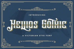 Hellios Gothic Font