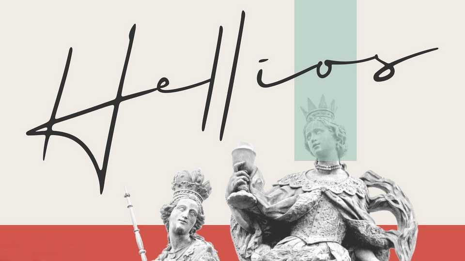 Hellios Script Font › Fontesk