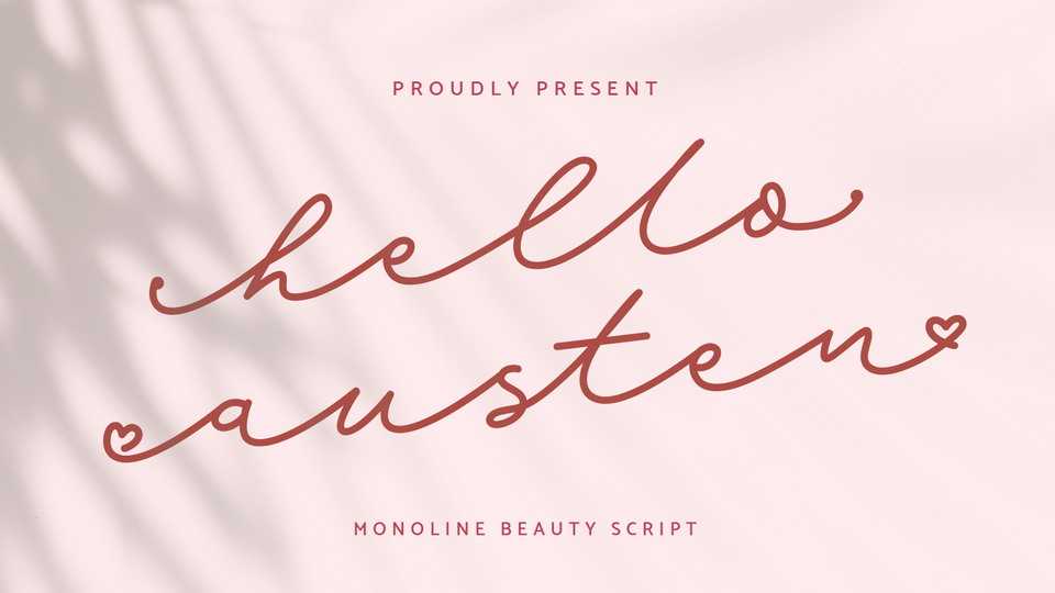 Hello Austen Font › Fontesk