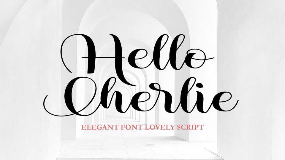 Hello Cherlie Font › Fontesk