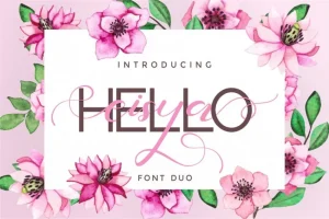 Hello Eisya Font Duo