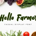 Hello Farmer Display Font
