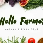 Hello Farmer Display Font