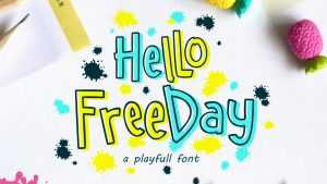 Hello Freeday Font › Fontesk