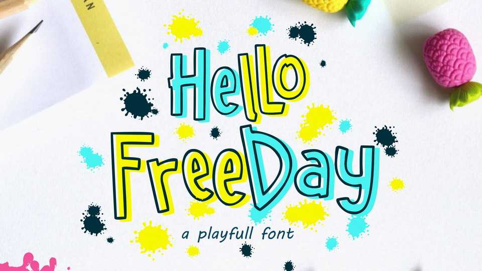 Hello Freeday Font › Fontesk