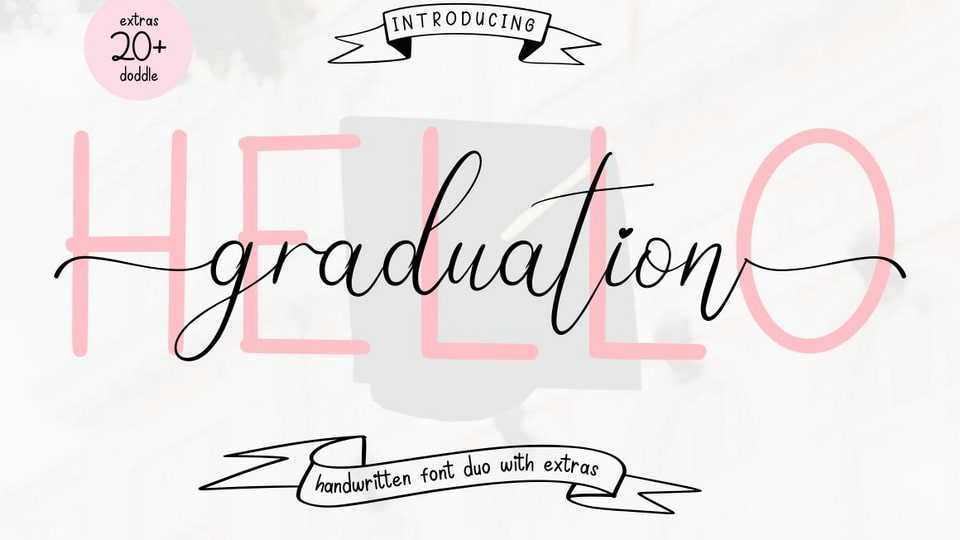 Hello Graduation Font Duo › Fontesk