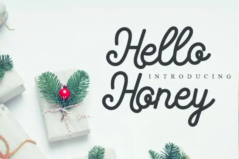 Hello Honey Handwritten Font
