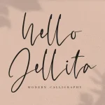 Hello Jellita Script Font
