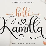 Hello Kamilla Font