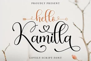Hello Kamilla Font