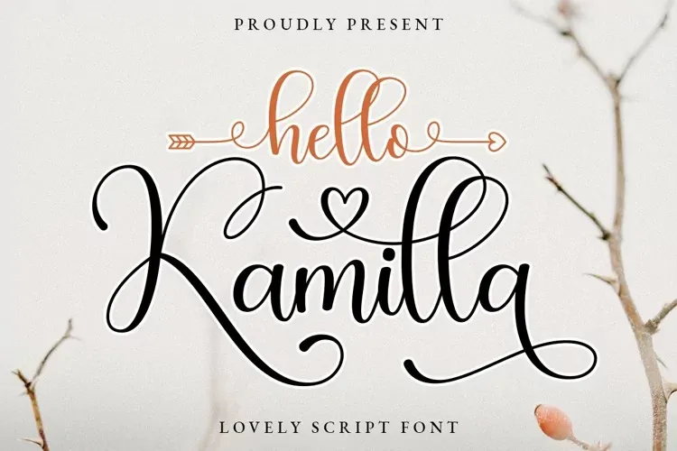 Hello Kamilla Font
