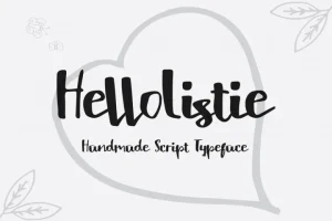 Hello Listie Script Font
