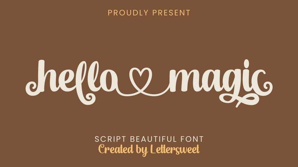Hello Magic Font › Fontesk