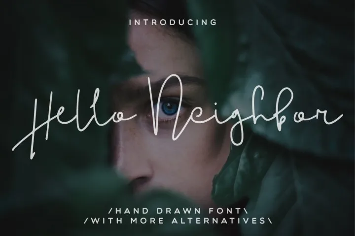 Hello Neighbor Script Font