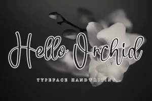 Hello Orchid Handwritten Font