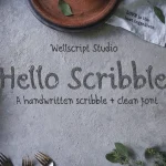 Hello Scribbles - Handwritten font