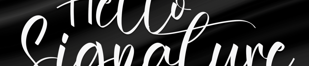 Hello Signature Font