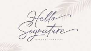 Hello Signature Script › Fontesk