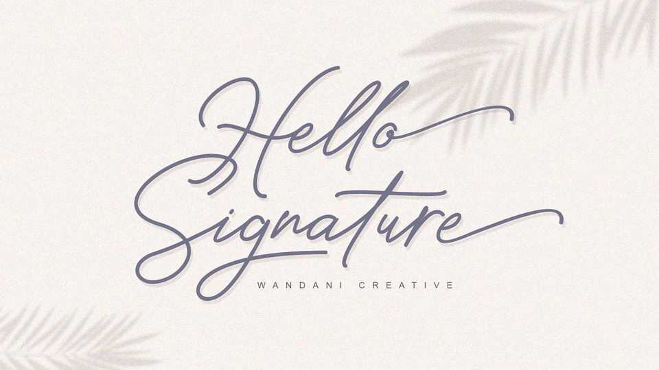 Hello Signature Script › Fontesk