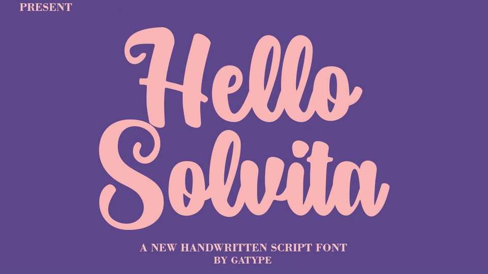 Hello Solvita Font › Fontesk