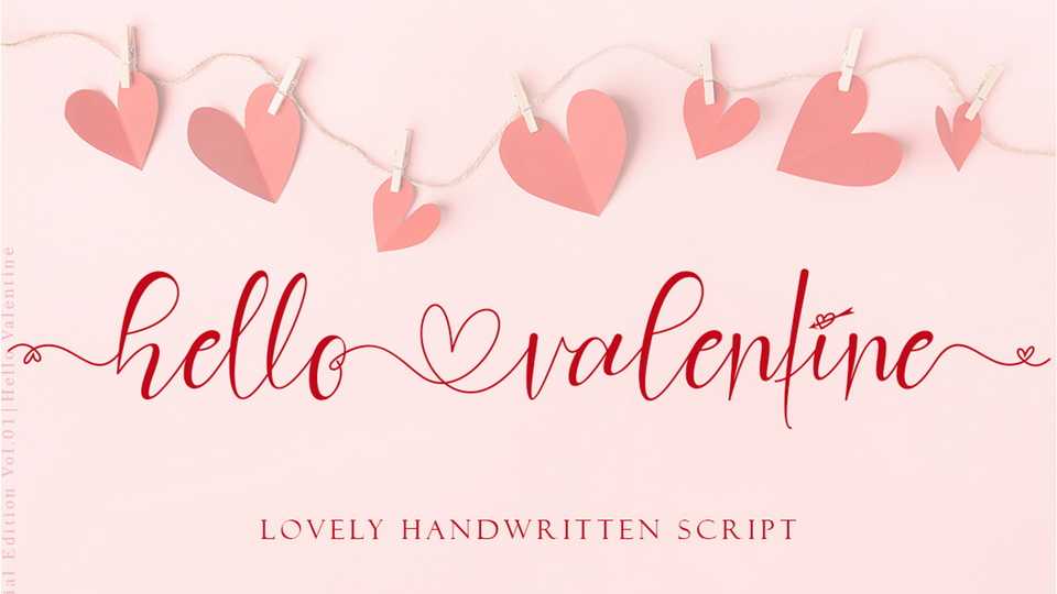 Hello Valentine Script Font › Fontesk