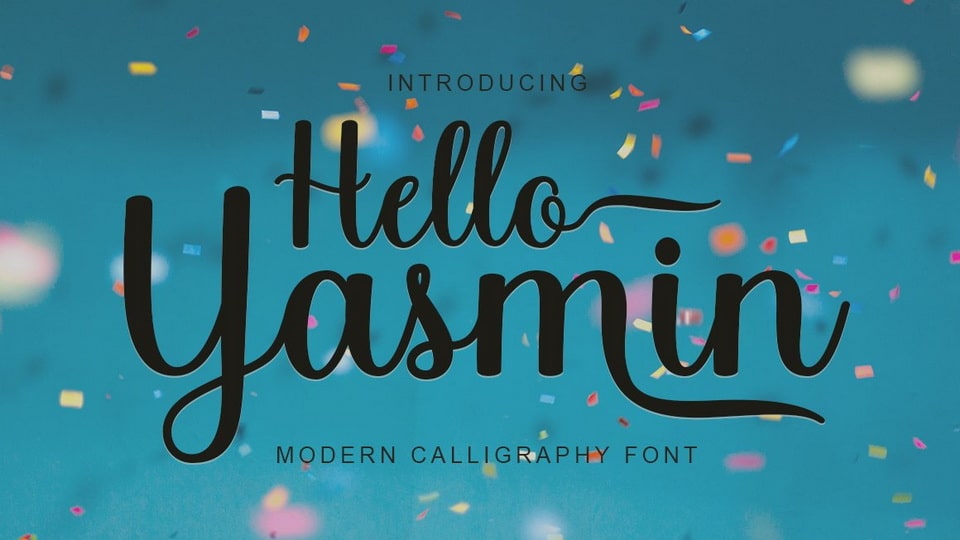Hello Yasmin Font › Fontesk