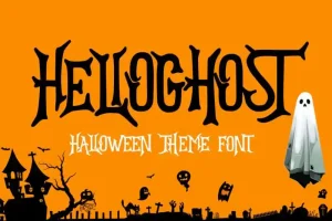 HELLOGHOST - Helloween Theme Font