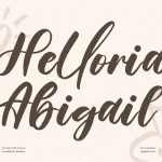 Helloria Abigail Font