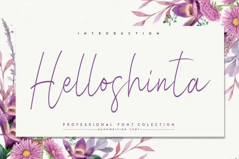 Helloshinta Handwritten Font