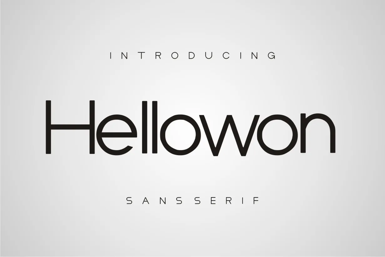 Hellowon Font
