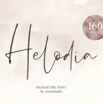 Helodia Signature Font